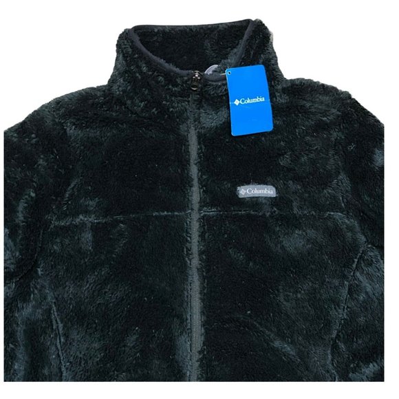 Columbia Sweaters - Columbia XL Cloudy Day Full Zip Fleece Jacket Winter ski Soft Layer Pocket Stand